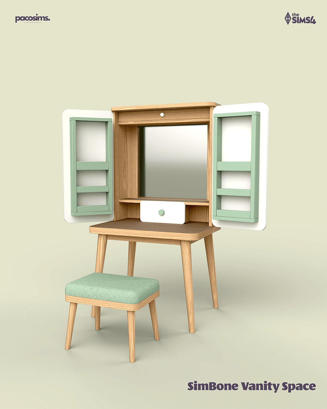 Скриншот мода Набор мебели Simbone Vanity Space